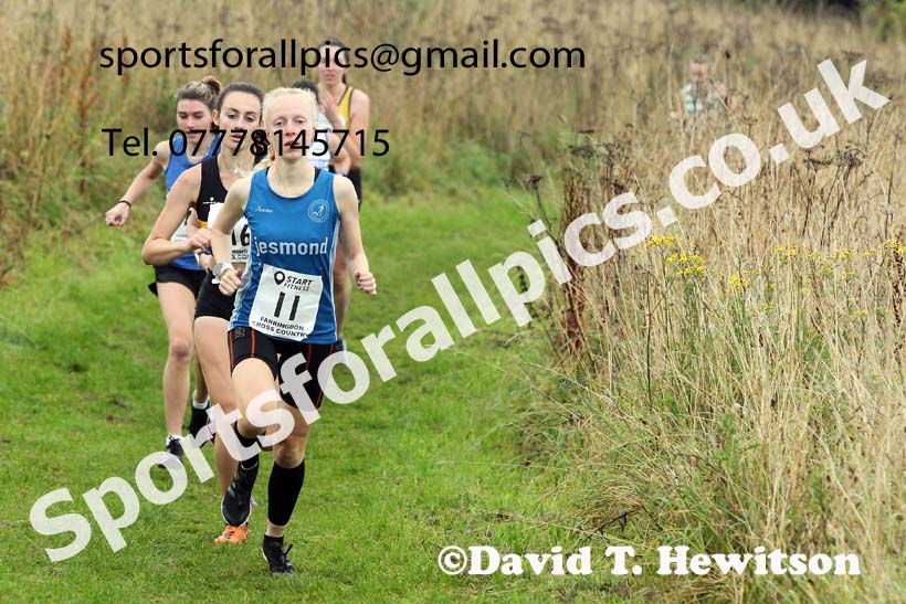 SSenior Womens relay, 2021 Farringdon Open Cross Country, Sunderland . Photo: David T. Hewitson/Sports for All Pics